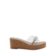 Pazzion Women's Y229-2 Wedges - Natural