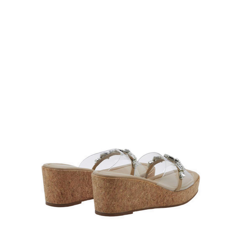 Pazzion Women's Y229-2 Wedges - Natural