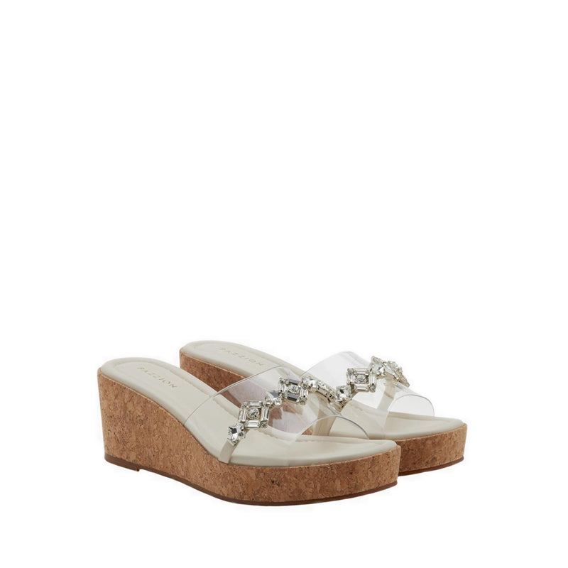 Pazzion Women's Y229-2 Wedges - Beige