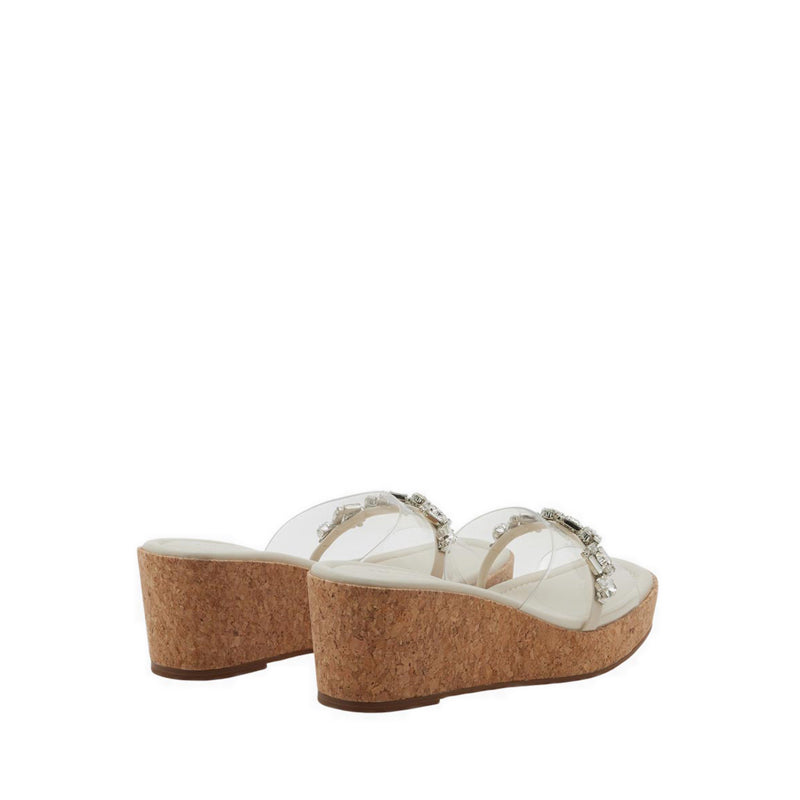 Pazzion Women's Y229-2 Wedges - Beige