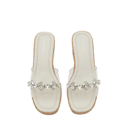 Pazzion Women's Y229-2 Wedges - Beige