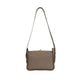 Women's Yelivienne Twist Lock Leather Shoulder Bag - Khaki