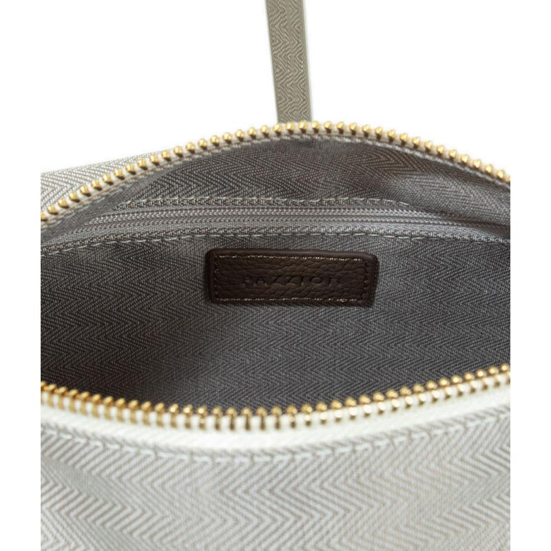 Women's Yelivienne Twist Lock Leather Shoulder Bag - Khaki