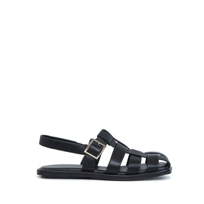 M897922 Flat Sandals - Black