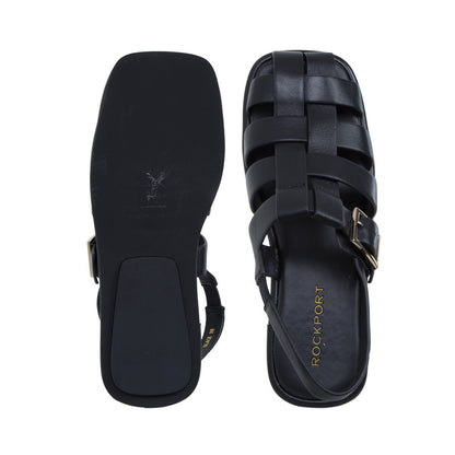 M897922 Flat Sandals - Black