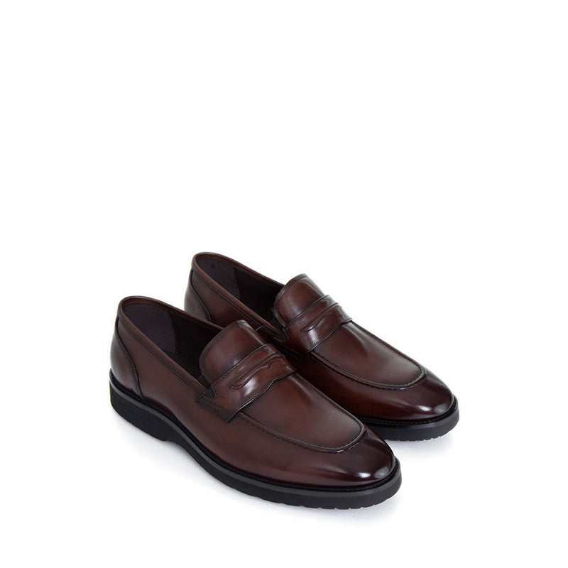 YS671AB Loafers - Walnut