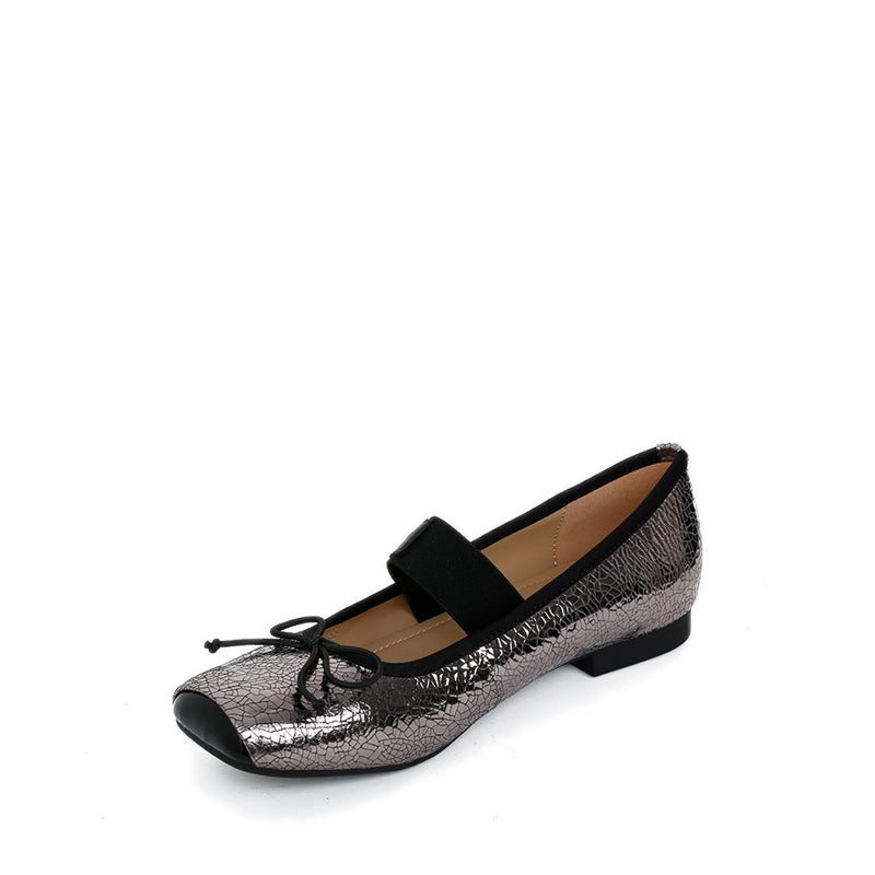 ZHA205-9 Ballerina Flats - Pewter