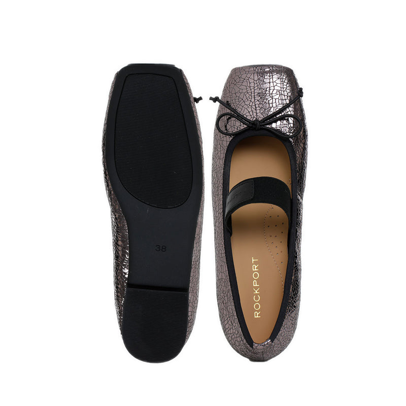 ZHA205-9 Ballerina Flats - Pewter