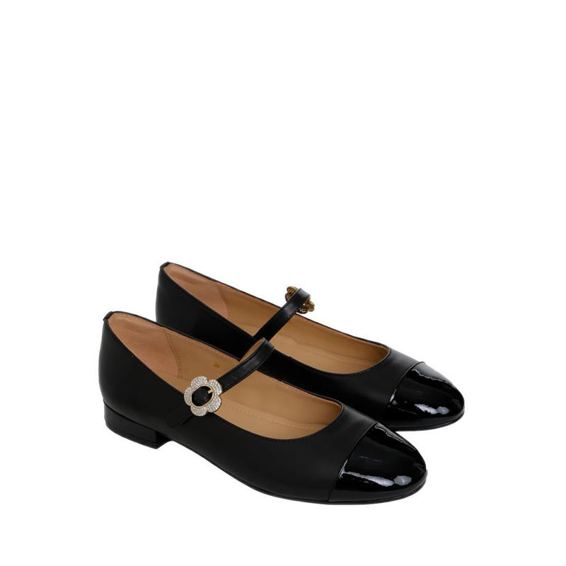 ZHA33-1 Flats - Black