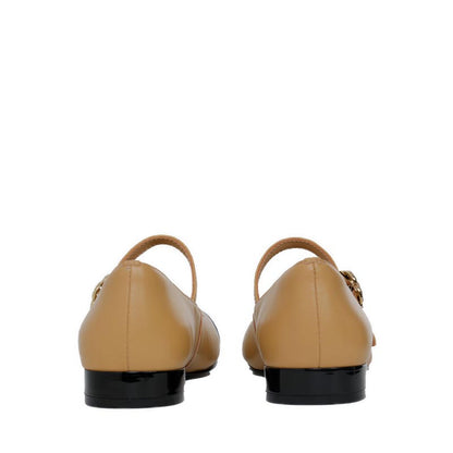 ZHA33-1 Flats - Nude