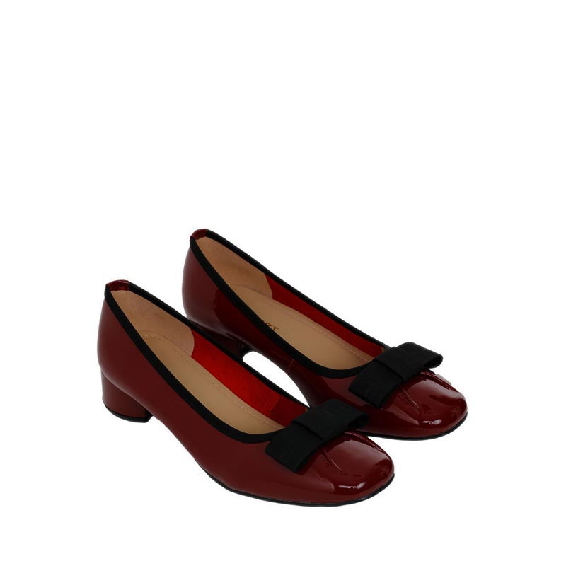 ZHA432-1 Heels - Burgundy