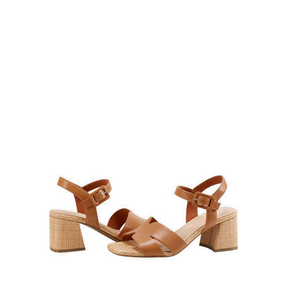 GEORJE Heel Sandals - Brown