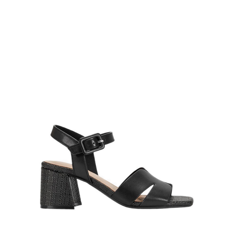 GEORJE Heel Sandals - Black