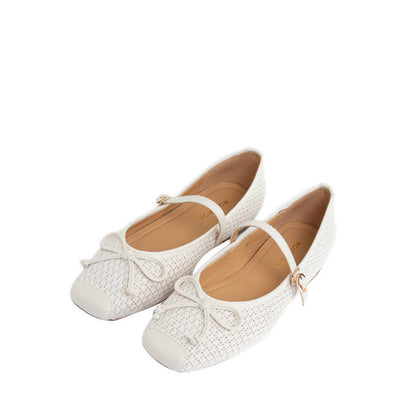 ALICE Women's Flats - White