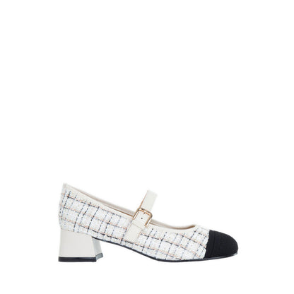 ALINA Women's Heels - White