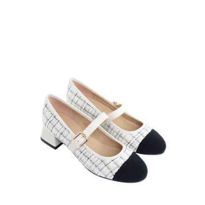 ALINA Women's Heels - White
