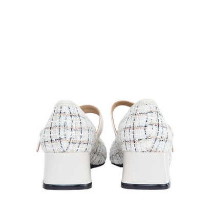 ALINA Women's Heels - White