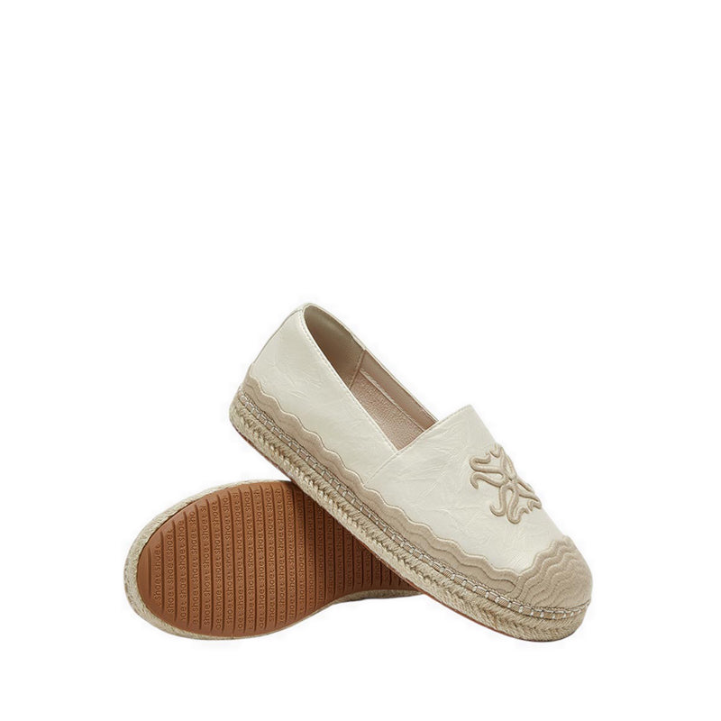 A0207 Women's Flats - Beige
