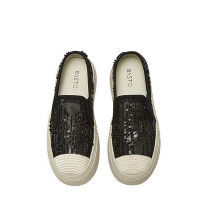 A0500 Women's Flats - Black