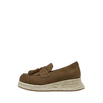 Basto Bianca Women's Loafers - Dark Coffee