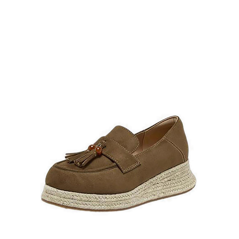 Basto Bianca Women's Loafers - Dark Coffee
