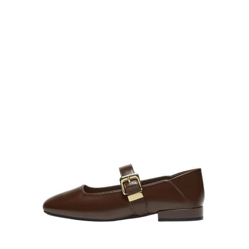 F1205 Women's Flats - Coffee