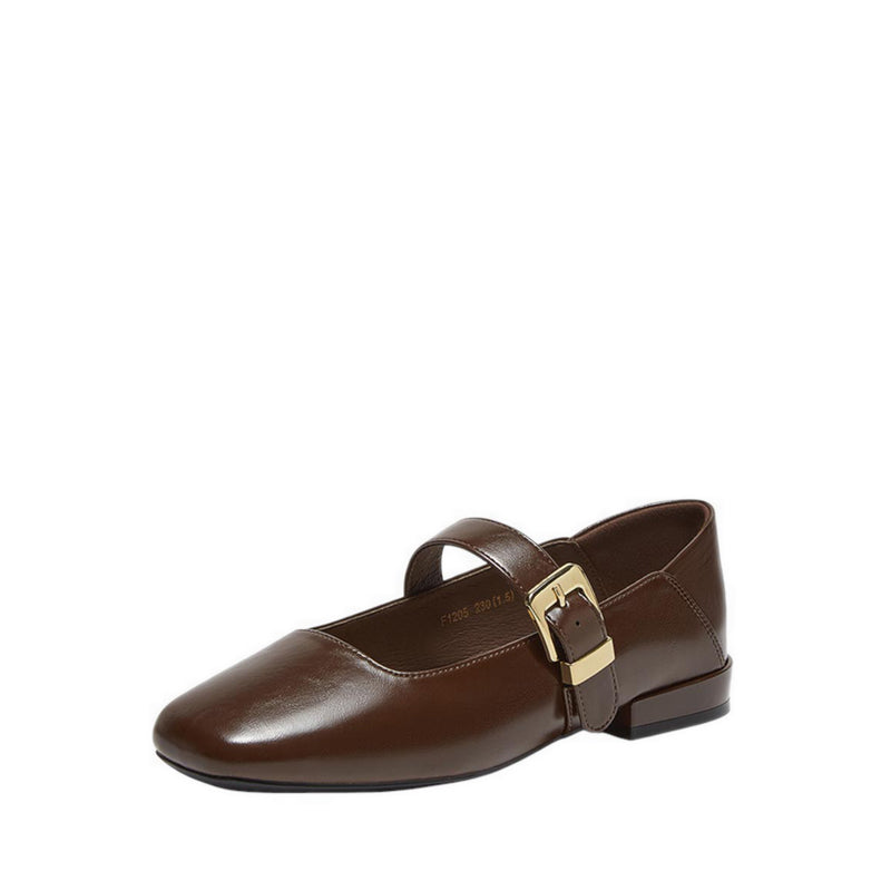 F1205 Women's Flats - Coffee
