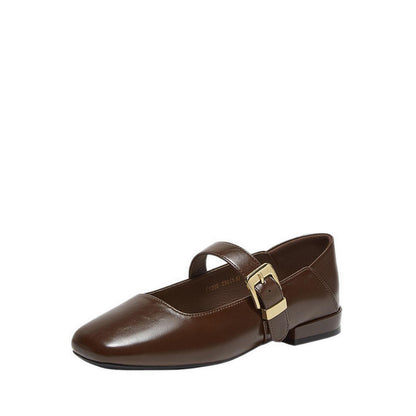 F1205 Women's Flats - Coffee
