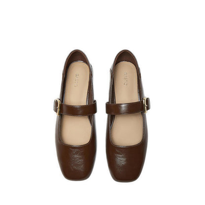 F1205 Women's Flats - Coffee