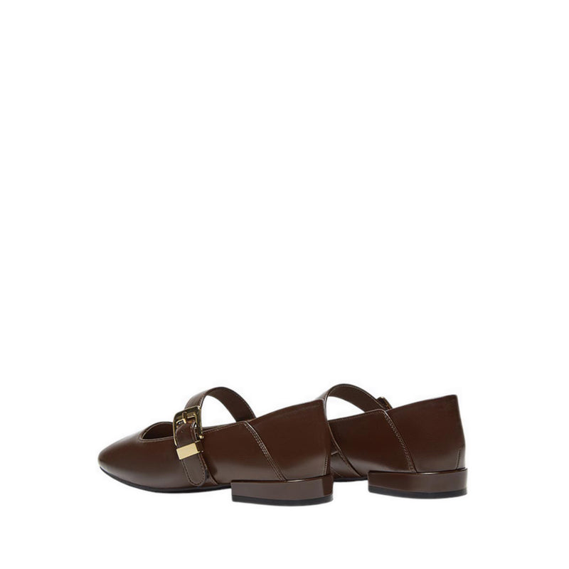 F1205 Women's Flats - Coffee