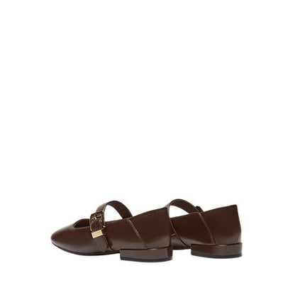 F1205 Women's Flats - Coffee