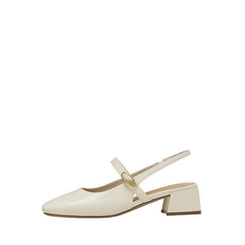 F1516 Women's Heels - Beige