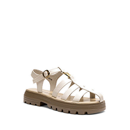 ZAD82 Women's Sandals Platforms - White