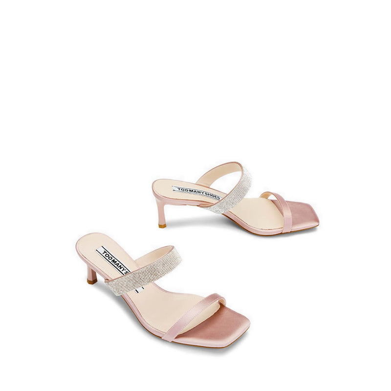 ZAE08 Women's Sandal Heels - Pink