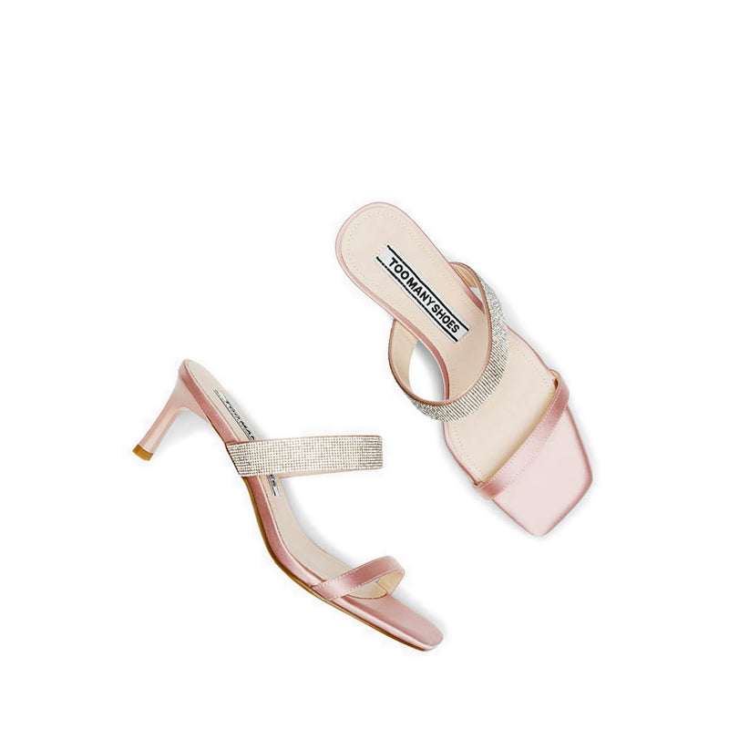 ZAE08 Women's Sandal Heels - Pink