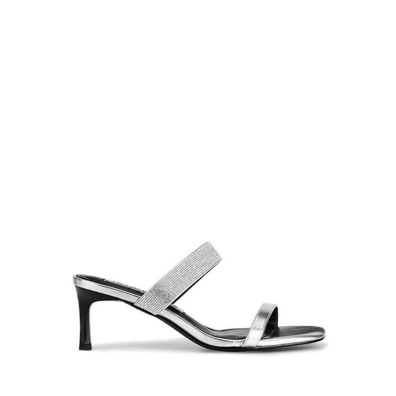 Too Many Shoes ZAE08 Women's Heels - Silver