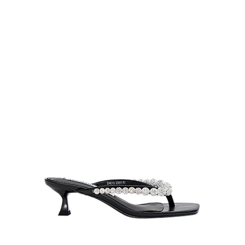 ZAE13 Women's Sandal Heels - White/Silver