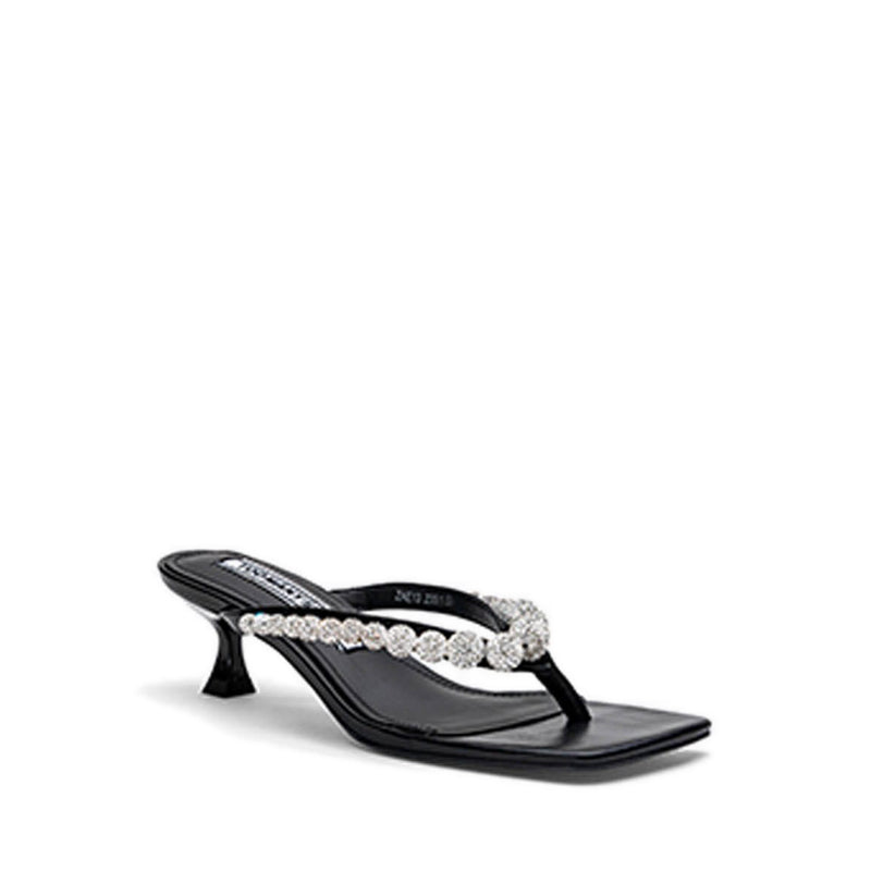 ZAE13 Women's Sandal Heels - White/Silver