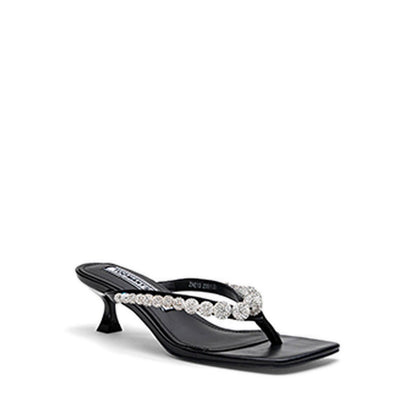 ZAE13 Women's Sandal Heels - White/Silver