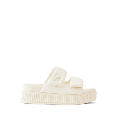 ZAE15 Women's Sandals Platforms - Beige