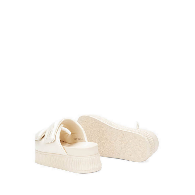 ZAE15 Women's Sandals Platforms - Beige