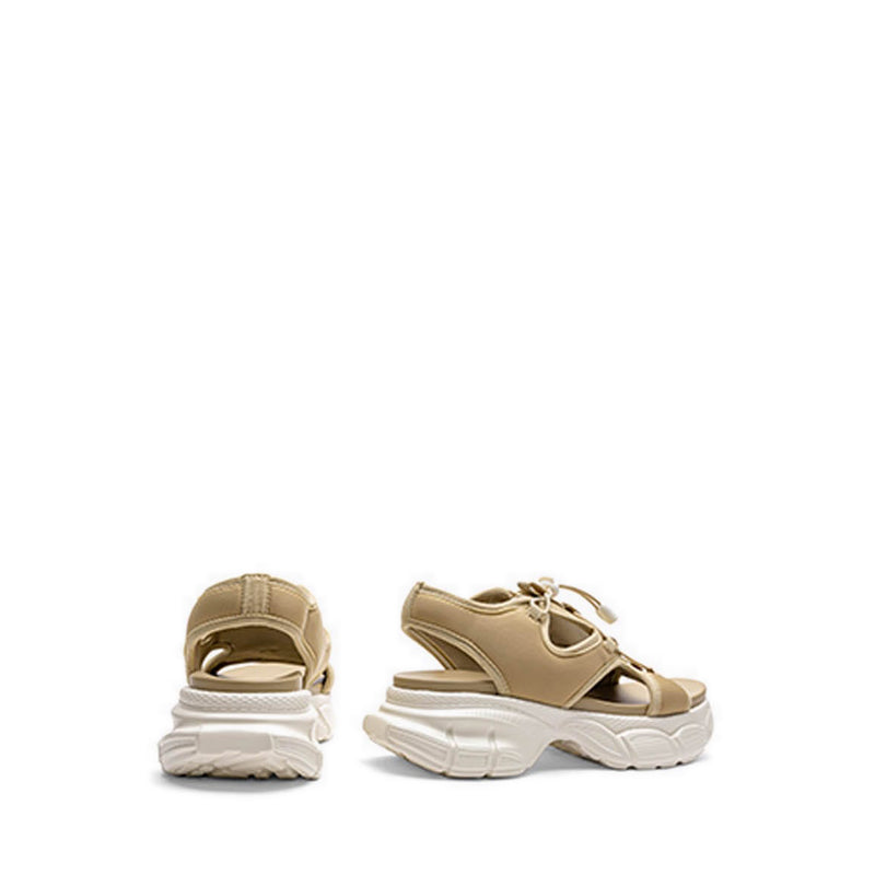 ZAE18 Women's Sandals Platforms - Apricot