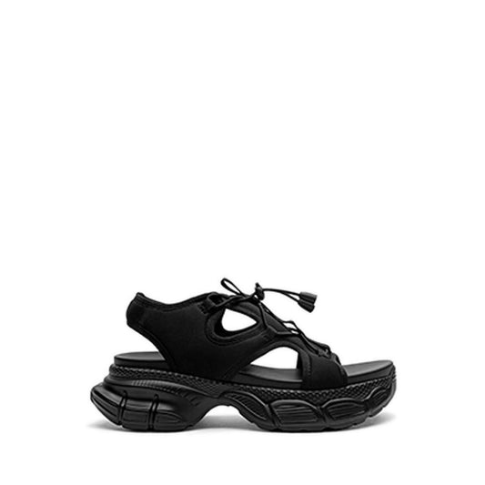 ZAE18 Women's Sandals Platforms - Black