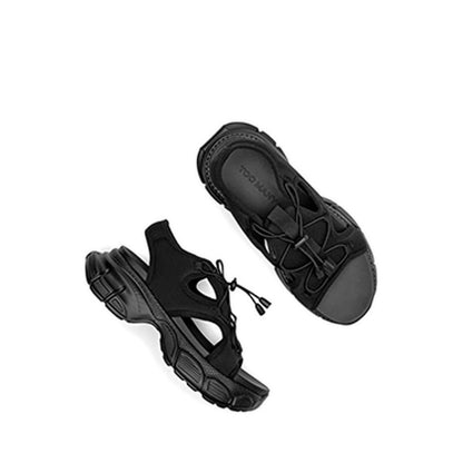 ZAE18 Women's Sandals Platforms - Black