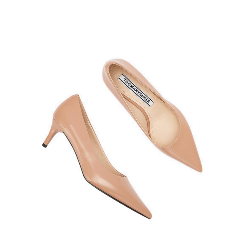 ZAE56 Women's Heels - Apricot