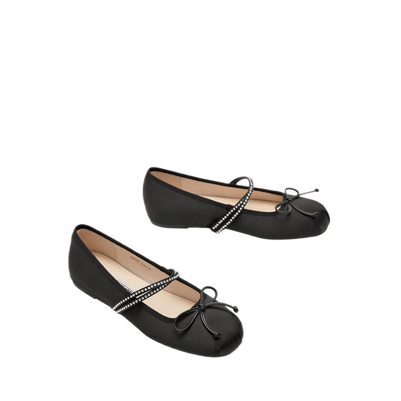 ZAE79 Women's Flats - Black