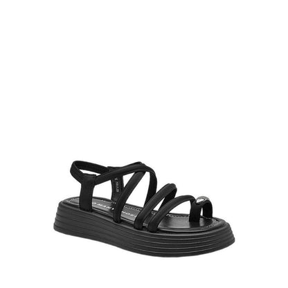 ZAE82 Women's Sandals Platforms - Black