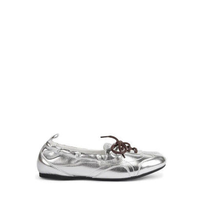 ZAF62 Women's Flats - Silver