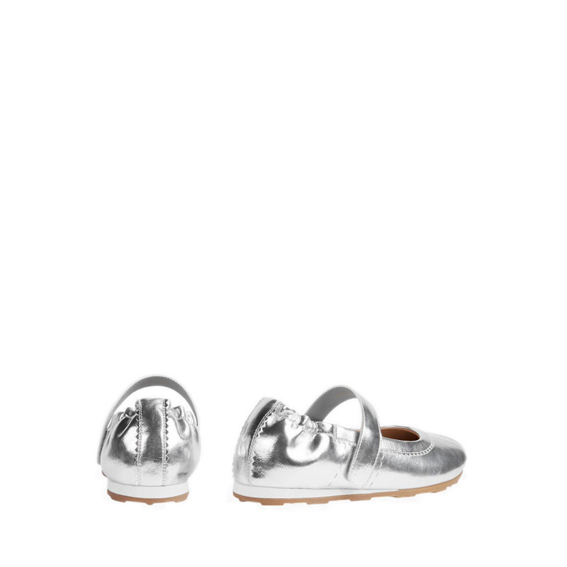 ZAF70 Women's Flats - Silver