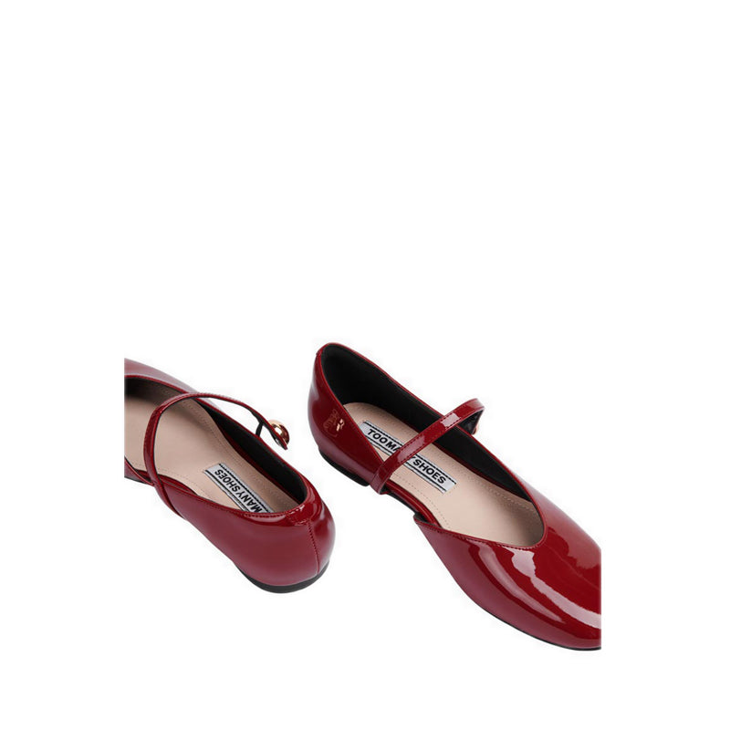 ZAF75 Women's Flats - Red